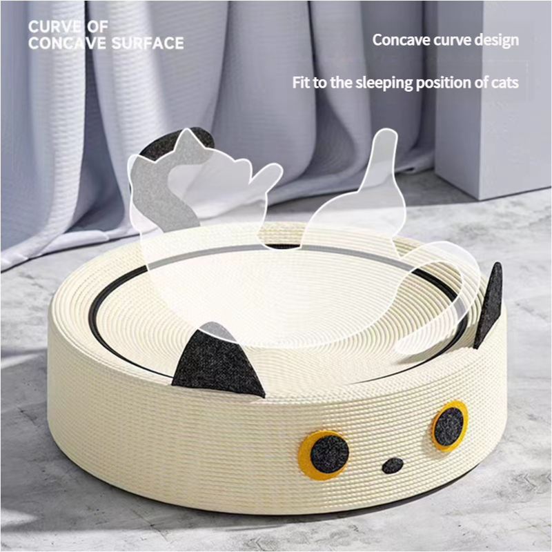 Adorable Dinosaur Cat Scratching Post and Lounger - 41cm Cat Claw Proof Basin V888-ELOSUNG25094