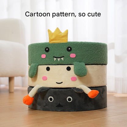 Cute White and Pink Chibi Maruko-chan Cat Scratching Post and Lounger - 41cm Cat Scratch-Proof Basin V888-ELOSUNG25095