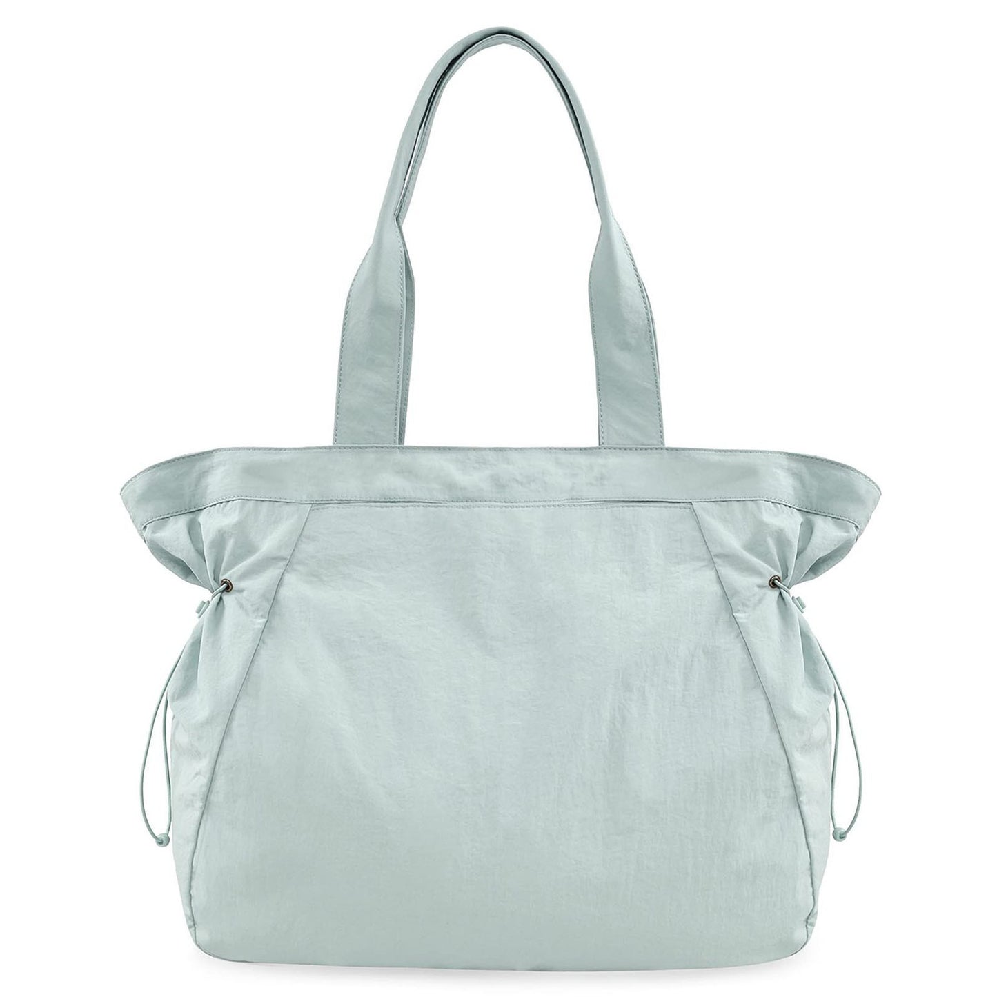 Water-Resistant Tote Bag with Drawstring Side-Cinch and Snap Closure - 18L Capacity Light Blue V888-ELOSUNG25101