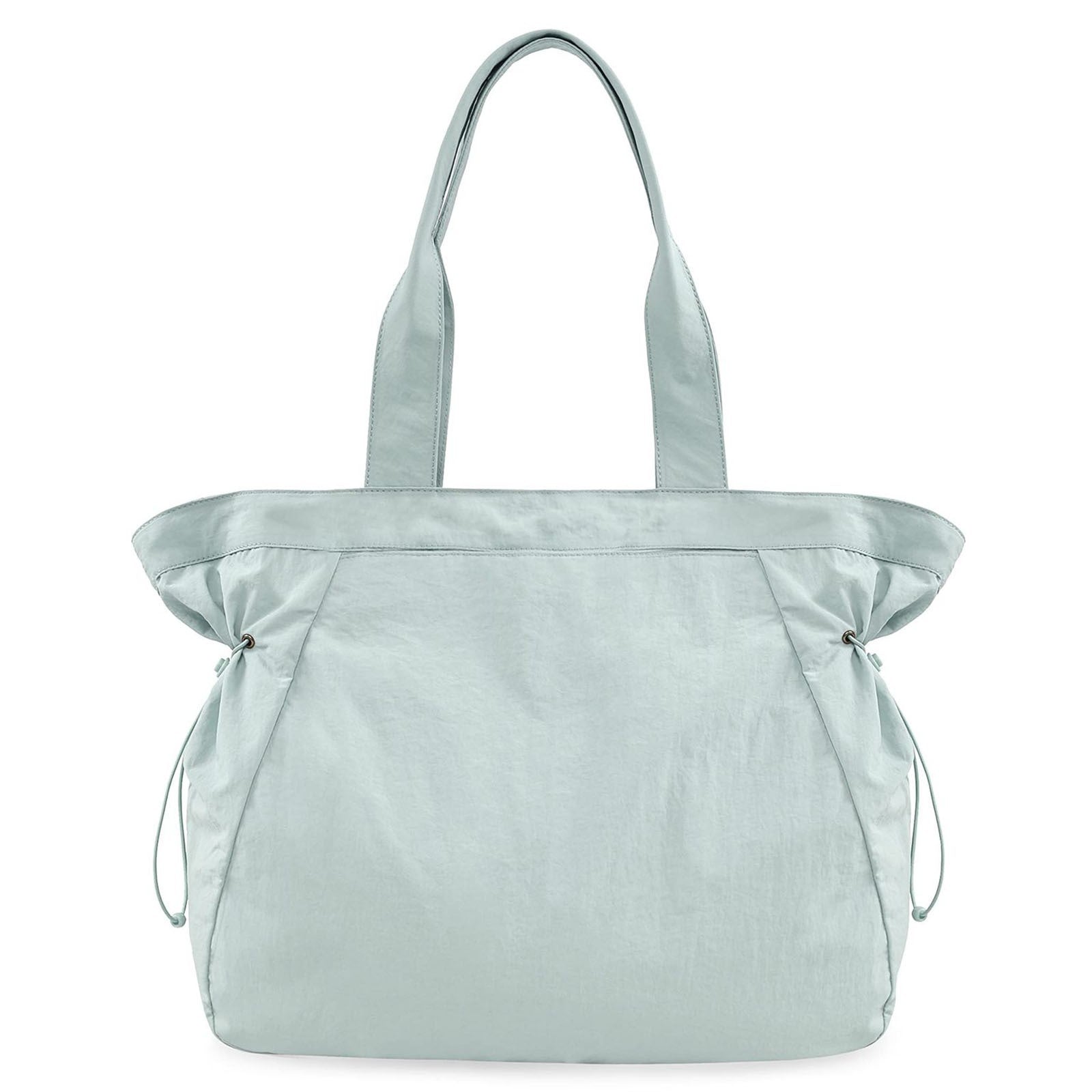 Water-Resistant Tote Bag with Drawstring Side-Cinch and Snap Closure - 18L Capacity Light Blue V888-ELOSUNG25101