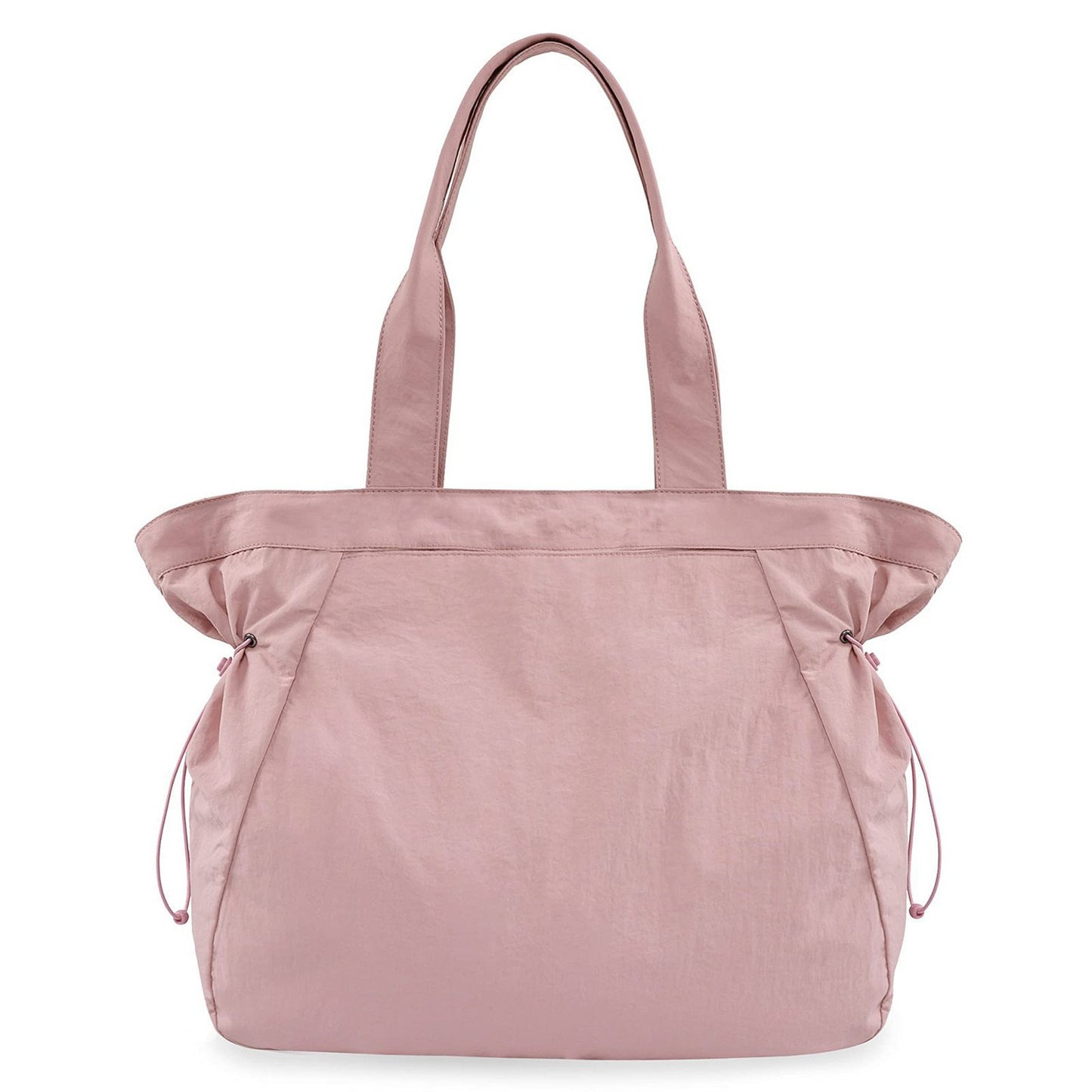 Water-Resistant Tote Bag with Drawstring Side-Cinch and Snap Closure - 18L Capacity Pink V888-ELOSUNG25102