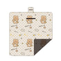 Waterproof Foldable Picnic Blanket with Bear Print -200x200cm V888-ELOSUNG25119