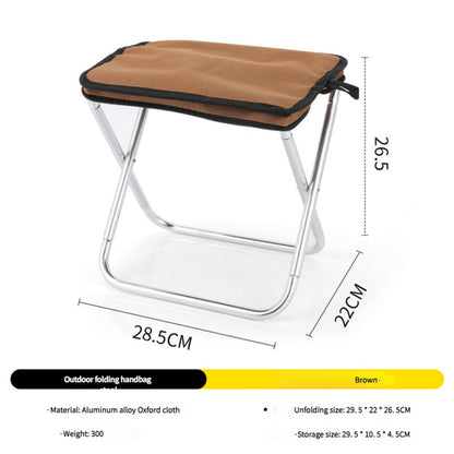 Outdoor Ultralight Folding Camping Chair - Brown V888-ELOSUNG25124