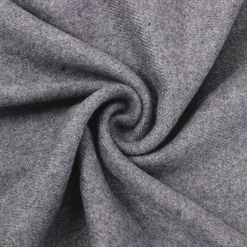 Luxury Cashmere Blend Scarf, Large 200x70cm Fringed Scarf (Light Taro) V888-ELOSUNG25159