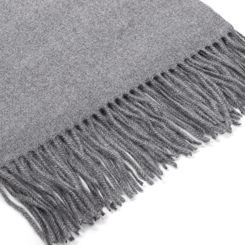 Luxury Cashmere Blend Scarf, Large 200x70cm Fringed Scarf (Turmeric) V888-ELOSUNG25162