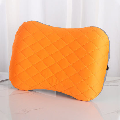 Inflatable Camping Pillow - Lightweight 46x32x12cm Travel Pillow 180g in Orange V888-ELOSUNG25187