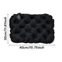 Inflatable Seat Cushion - Portable 40x30x5cm Camping Pad in Olive Black V888-ELOSUNG25191