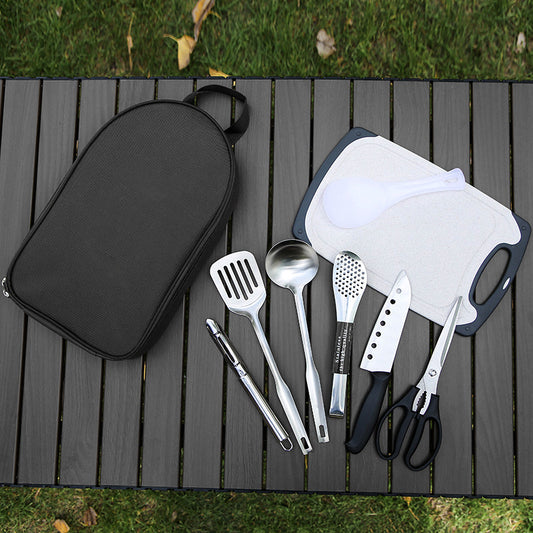 Portable Kitchen Utensil Storage Bag - Lightweight Organizer for Camping and Outdoor Cooking,Royal blue V888-ELOSUNG25219