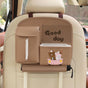 Car Seat Back Organizer with Practical design-Multi-Pocket Storage for Tissues and Gadgets-Cute bear(Brown) V888-ELOSUNG25225
