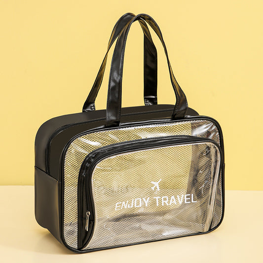 Waterproof beach bag with wet and dry separation, gym and swim storage bag, toiletries and cosmetic bag for V888-ELOSUNG25299