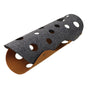 DIY Felt Cat Tunnel - Foldable Egg Roll-Shaped Pet Toy with Multiple Holes(Brown + Gray) V888-ELOSUNG25416