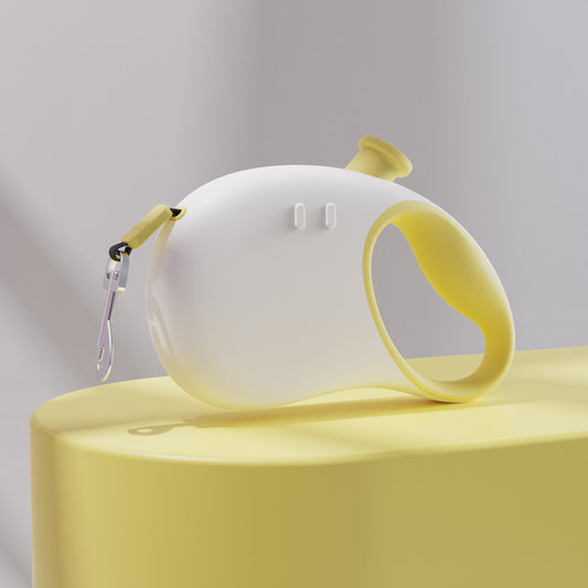 Retractable Dog Leash - Reflective Pet Lead with 3m Extension, One-Button Control(Yellow) V888-ELOSUNG25450