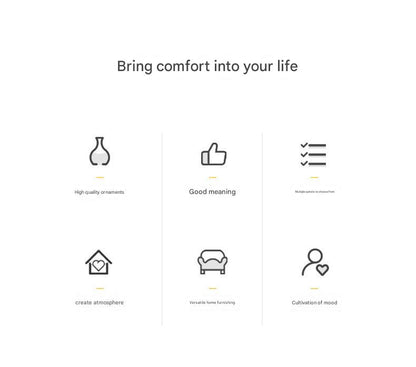 Nordic Abstract Resin Figurine - Modern Minimalist Home Decor Sculpture(Black) V888-ELOSUNG25482