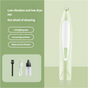 Electric Pet Hair Clipper with Type-C Charging, LED Light, and Grooming Accessories(green) V888-ELOSUNG25628