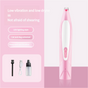 Electric Pet Hair Clipper with Type-C Charging, LED Light, and Grooming Accessories(pink) V888-ELOSUNG25629