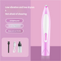 Electric Pet Hair Clipper with Type-C Charging, LED Light, and Grooming Accessories(Purple) V888-ELOSUNG25630