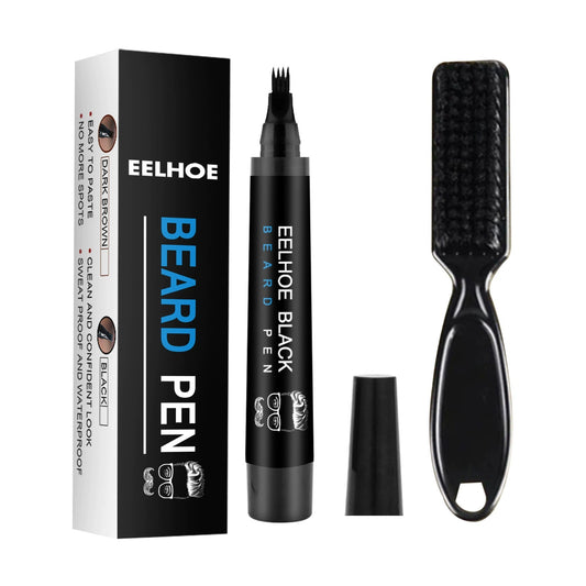 EELHOE Beard Pen Filler Kit - Waterproof & Sweatproof for a Natural Fuller Look V888-ELOSUNG25671