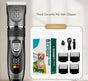 Professional Pet Grooming Hair Clipper Kit - Rechargeable, Low Noise, with Ceramic Blades & 5-Speed V888-ELOSUNG25692