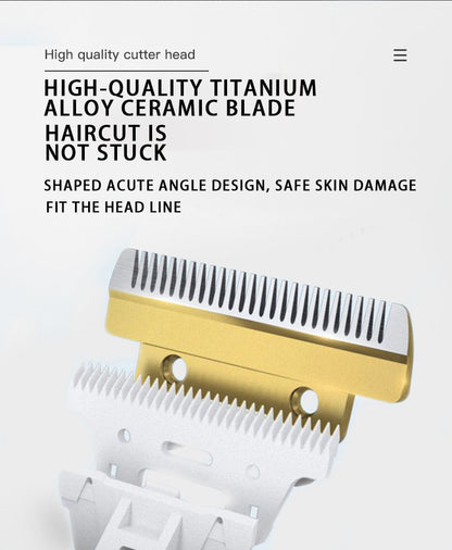 Professional Pet Grooming Hair Clipper Kit - Rechargeable, Low Noise, with Ceramic Blades & 5-Speed V888-ELOSUNG25693