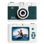 Compact 4K Digital Camera - 50MP, 16x Zoom, 2.4-inch IPS Screen, WiFi & Fill Light - Retro CCD Style(Green) V888-ELOSUNG25703