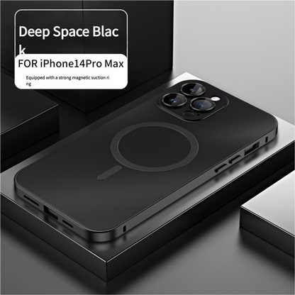 Innovative Detachable Backplate Case for iPhone 14 Pro Max with Strong MagSafe Compatibility(Black) V888-ELOSUNG25719