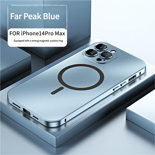 Innovative Detachable Backplate Case for iPhone 14 Pro Max with Strong MagSafe Compatibility(Blue) V888-ELOSUNG25720