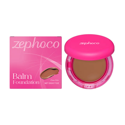 Moisturizing Balm Foundation - Lightweight Texture, Long-Lasting Natural Coverage(Brown) V888-ELOSUNG25751