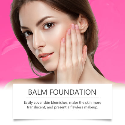 Moisturizing Balm Foundation - Lightweight Texture, Long-Lasting Natural Coverage(Brown) V888-ELOSUNG25751