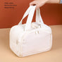 Portable Multi-Compartment Travel Toiletry & Makeup Organizer Bag with Brush Holders(Beige) V888-ELOSUNG25774