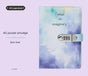 A5 Tie-Dye Journal with Combination Lock - 240 Pages, Soft Touch Cover Diary(Purple) V888-ELOSUNG25805