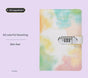 A5 Tie-Dye Journal with Combination Lock - 240 Pages, Soft Touch Cover Diary(Colorful) V888-ELOSUNG25806