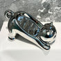 Charming Cat-Shaped Ceramic Soap Dish - Creative & Versatile Home Decor Accent(Silver) V888-ELOSUNG25837