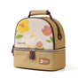 Versatile Insulated Breast Milk Cooler & Lunch Backpack - Waterproof, Multi-Carry Options(Yellow print) V888-ELOSUNG25873