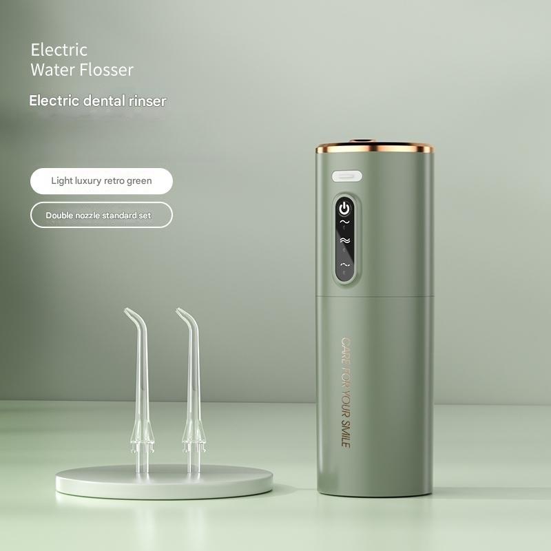 Portable Electric Water Flosser - USB-C Rechargeable, Multiple Modes, Gingival Protection(green) V888-ELOSUNG25886
