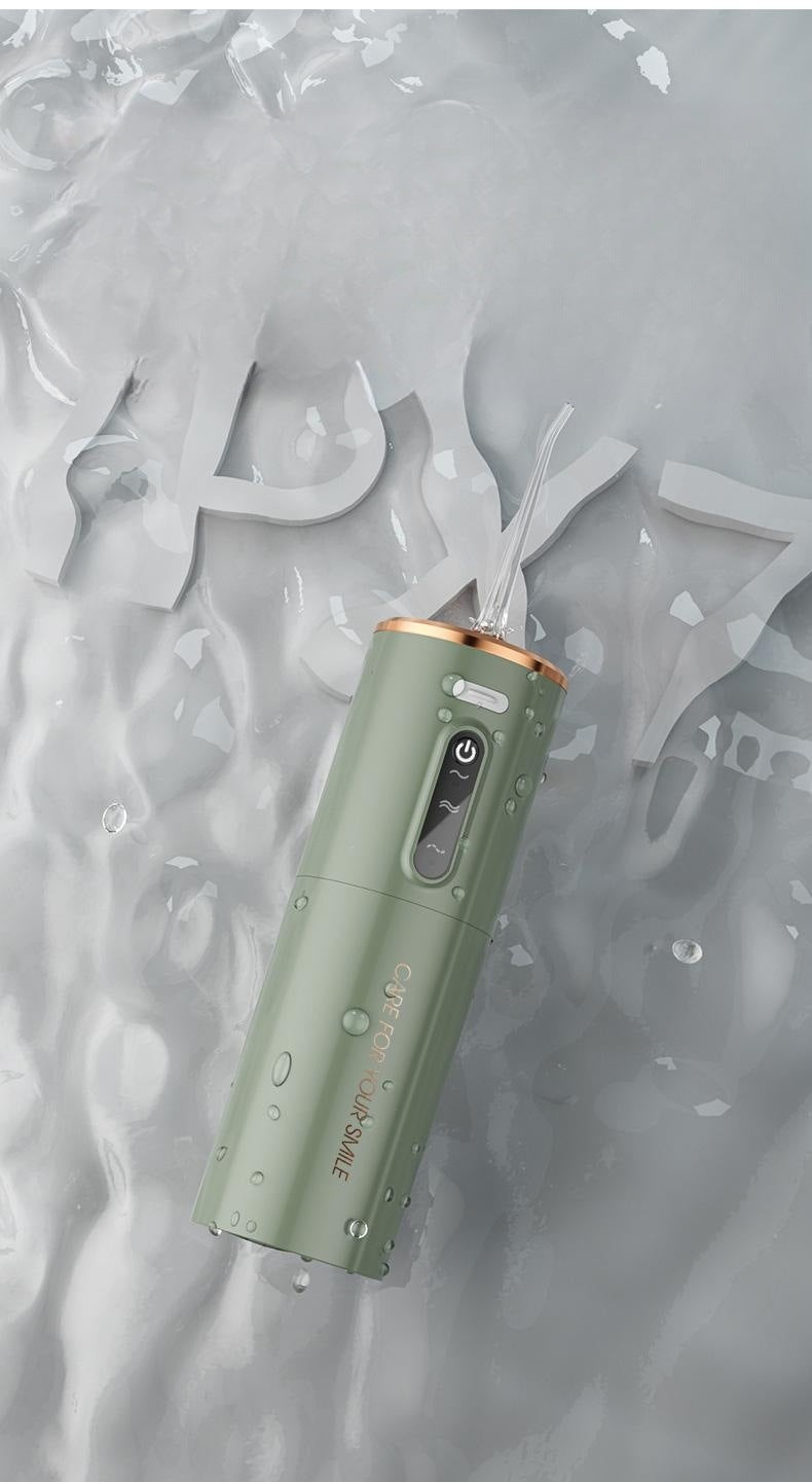 Portable Electric Water Flosser - USB-C Rechargeable, Multiple Modes, Gingival Protection(green) V888-ELOSUNG25886