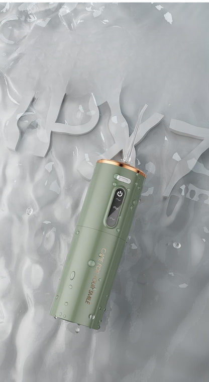 Portable Electric Water Flosser - USB-C Rechargeable, Multiple Modes, Gingival Protection(green) V888-ELOSUNG25886
