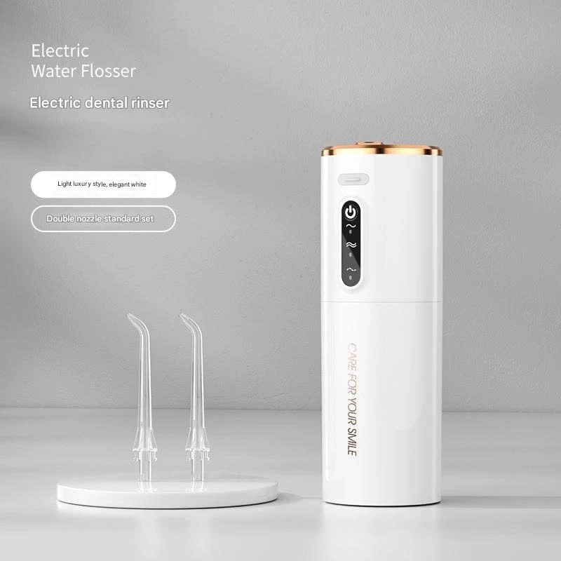 Portable Electric Water Flosser - USB-C Rechargeable, Multiple Modes, Gingival Protection(White) V888-ELOSUNG25887