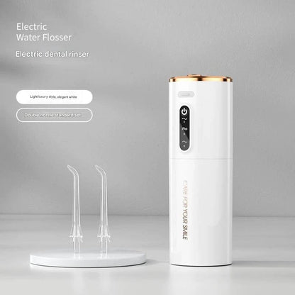 Portable Electric Water Flosser - USB-C Rechargeable, Multiple Modes, Gingival Protection(White) V888-ELOSUNG25887