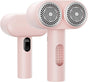 Dual-Head Electric Lint Remover - USB-C Rechargeable, LED Display, 4-Size Honeycomb Mesh(Pink) V888-ELOSUNG25890