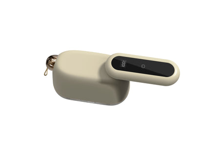Compact Electric Lint Remover with LED Display & Dual Head - USB Rechargeable(yellow) V888-ELOSUNG25894