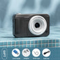 Student HD Digital Camera - 44MP, 8x Zoom, Autofocus, Dual Lens, Type-C Charging (Black) V888-ELOSUNG25917