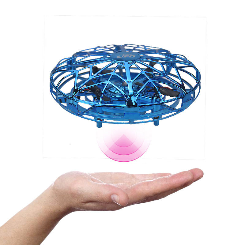 Hand-Controlled UFO Mini Drone with LED Lights & Obstacle Avoidance(green) V888-ELOSUNG25969