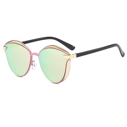 2-pcs Pink Elegant Women's Cat Eye Sunglasses - Anti-Glare, Lightweight Frame V888-ELOSUNG26005