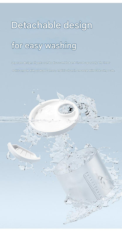 Blue Wireless Automatic Pet Water Fountain - 2.2L Motion Sensor Dispenser V888-ELOSUNG26020