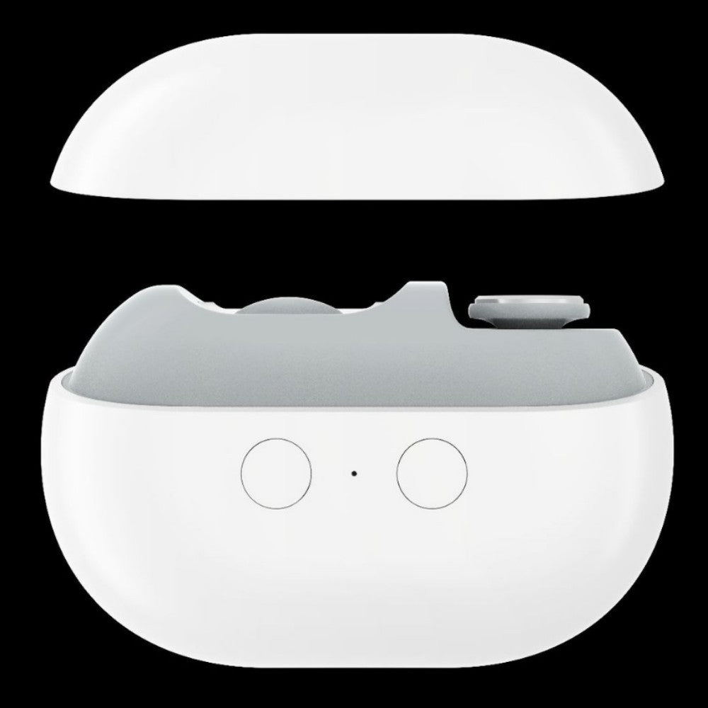 White Multi-Function Electric Nail File - Built-in Storage Space, LED Light, Quiet Operation V888-ELOSUNG26055