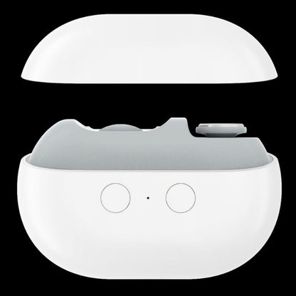 White Multi-Function Electric Nail File - Built-in Storage Space, LED Light, Quiet Operation V888-ELOSUNG26055