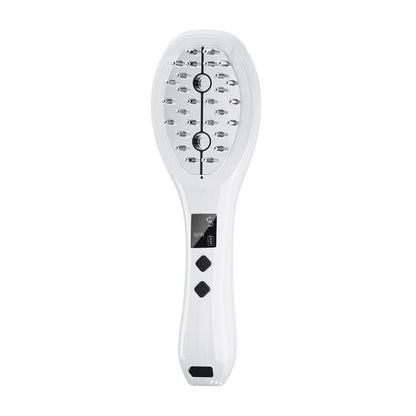 Multi-function Scalp Applicator Comb - Ultrasonic Spray, Red/Blue Light, Microcurrent V888-ELOSUNG26056