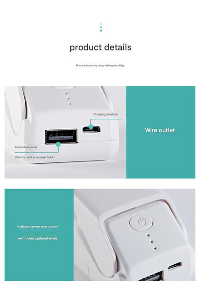 Kitchen Gadget: Portable Heat Sealer - Seals Bags, Cuts, Holds Phone V888-ELOSUNG26093