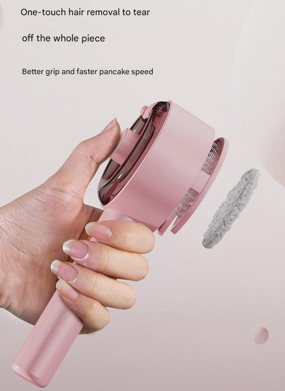 Pink Rechargeable Pet Grooming Brush with UVC Sterilizer & Mist Spray V888-ELOSUNG26133
