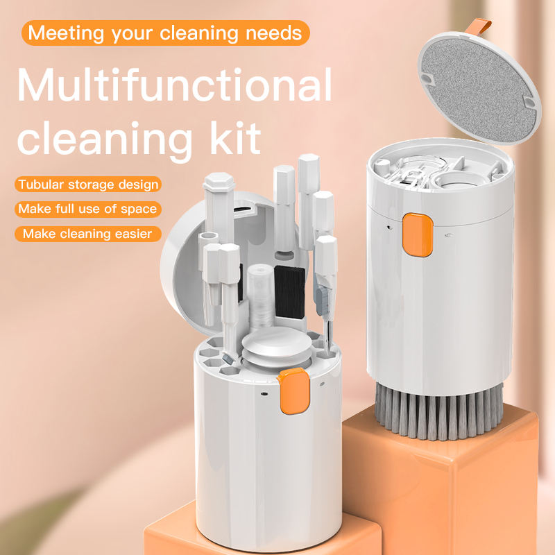 White 20-in-1 Electronics Cleaning Kit - Keyboard, Earphone, Camera, Laptop Cleaner Set V888-ELOSUNG26134